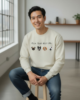 FLYIND VOGUE OUTFIT Full Sleeve Printed Men Sweatshirt