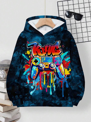 Priyal Designer Full Sleeve Printed Boys Sweatshirt
