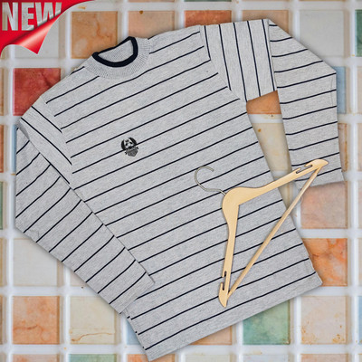 Srh Sports Full Sleeve Striped Men Sweatshirt
