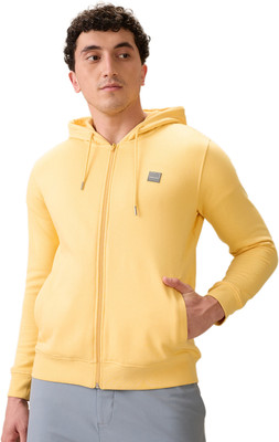 COLORPLUS Full Sleeve Solid Men Sweatshirt