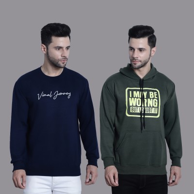 VIMAL JONNEY Full Sleeve Printed Men Sweatshirt