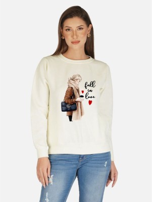 CHOZI Full Sleeve Graphic Print Women Sweatshirt