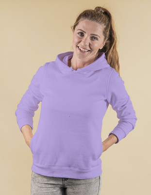 LWEXS Full Sleeve Solid Women Sweatshirt