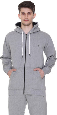 Leebonee Full Sleeve Solid Men Sweatshirt
