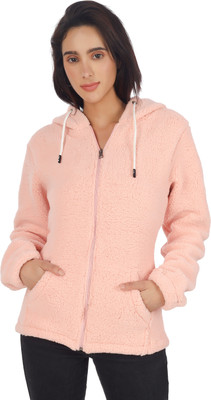 Burdy Full Sleeve Self Design Women Sweatshirt