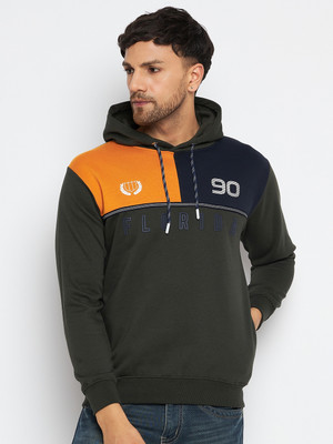 DUKE Full Sleeve Color Block Men Sweatshirt