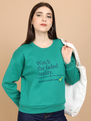 Tokyo Talkies Full Sleeve Printed Women Sweatshirt