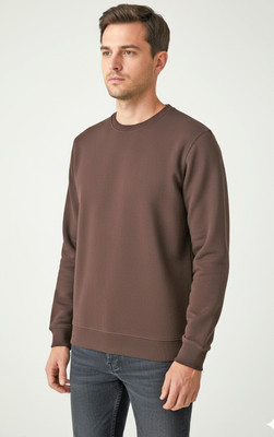 IMTRA FASHION Full Sleeve Solid Men Sweatshirt