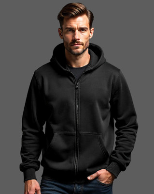 ENITOR Full Sleeve Self Design Men Sweatshirt