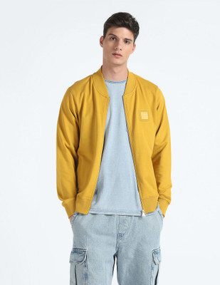 FLYING MACHINE Full Sleeve Solid Men Sweatshirt
