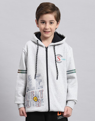 MONTE CARLO Full Sleeve Printed Boys Sweatshirt