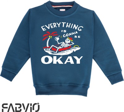 FABVIO PLUS Full Sleeve Graphic Print Boys Sweatshirt