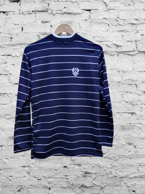 TIKI TEES FAB Full Sleeve Striped Men Sweatshirt