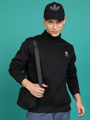 HIGHLANDER Full Sleeve Solid Men Sweatshirt