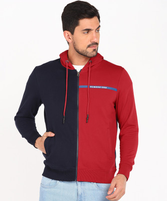 NUMERO UNO Full Sleeve Color Block Men Sweatshirt