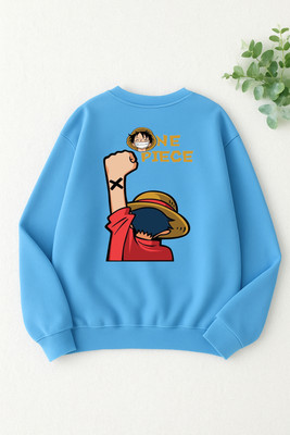 BLUE MOTH Full Sleeve Graphic Print Men & Women Sweatshirt
