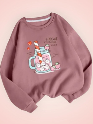 Draxstar Premi Full Sleeve Printed Women Sweatshirt