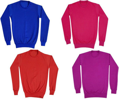 AE Trends Full Sleeve Solid Boys Sweatshirt