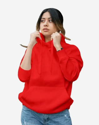 HouseOfCommon Full Sleeve Solid Women Sweatshirt