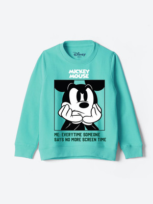 YK Disney Full Sleeve Printed Boys Sweatshirt