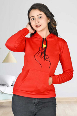 Hgwart Full Sleeve Printed Women Sweatshirt