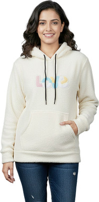ZOICA Full Sleeve Embroidered Women Sweatshirt