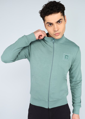 FLYING MACHINE Full Sleeve Solid Men Sweatshirt
