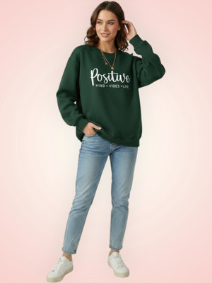 Stylezone Full Sleeve Self Design Women Sweatshirt