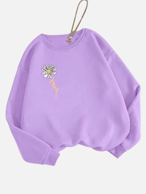 Draxstar Premi Full Sleeve Printed Women Sweatshirt