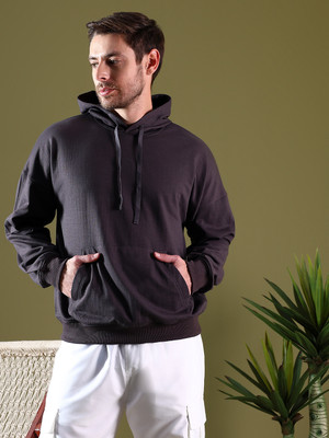 KOTTY Full Sleeve Solid Men Sweatshirt
