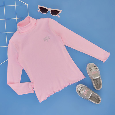 Pantaloons Junior Full Sleeve Solid Girls Sweatshirt