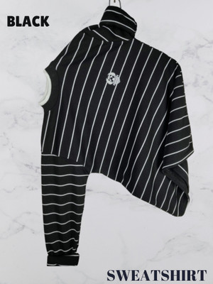 Marc Luarente Full Sleeve Striped Men Sweatshirt