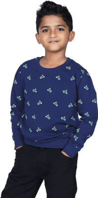 CRAZYPENGUIN ELITE Full Sleeve Printed Boys Sweatshirt