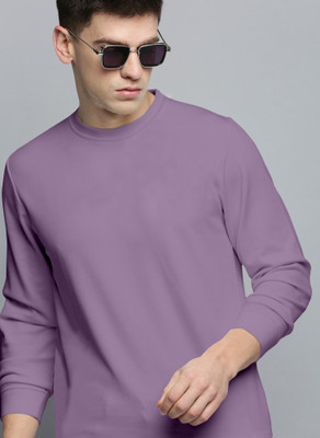 METRONAUT Full Sleeve Solid Men Sweatshirt