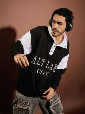 MASCLN SASSAFRAS Full Sleeve Color Block Men Sweatshirt