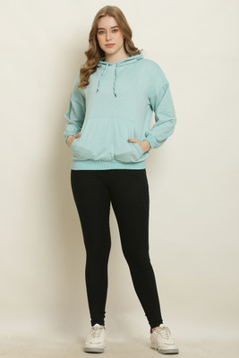 elegance redefined Full Sleeve Solid Women Sweatshirt