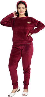 NEYSA Full Sleeve Self Design Girls Reversible Sweatshirt