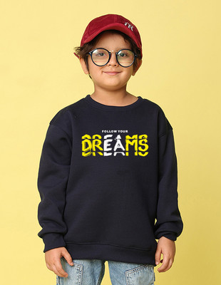 Nusyl Full Sleeve Graphic Print Boys Sweatshirt