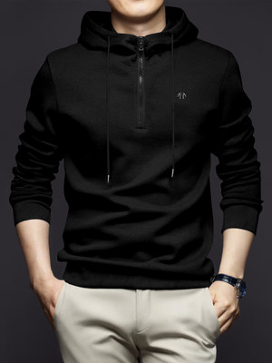 Triptee Full Sleeve Solid Men Sweatshirt