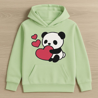 Prinsoo Full Sleeve Graphic Print Girls Sweatshirt