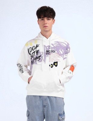 FLYING MACHINE Full Sleeve Graphic Print Men Sweatshirt