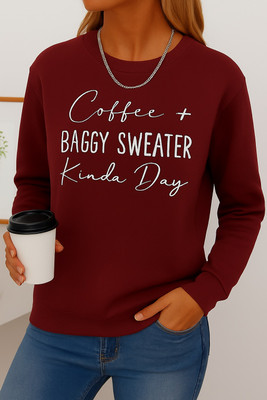 KASHIAN Full Sleeve Printed Women Sweatshirt