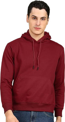 Super Weston Full Sleeve Solid Men Sweatshirt