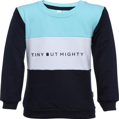 CATCUB Full Sleeve Color Block Boys Sweatshirt