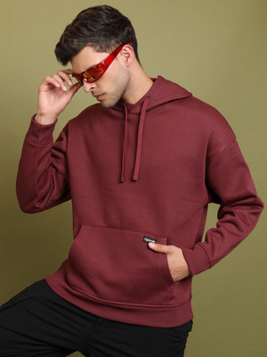 HIGHLANDER Full Sleeve Solid Men Sweatshirt