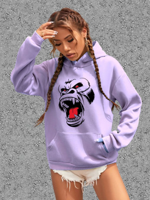 Lecowar Full Sleeve Printed Women Sweatshirt