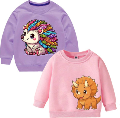 Dollyapparels Trend Full Sleeve Graphic Print Boys & Girls Sweatshirt