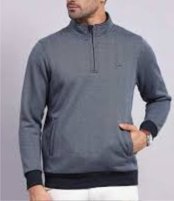 RAG Full Sleeve Solid Men Sweatshirt