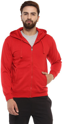 ADBUCKS Full Sleeve Solid Men Sweatshirt