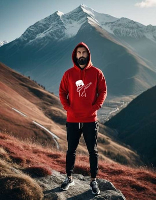 BoldTee Full Sleeve Printed Men Sweatshirt